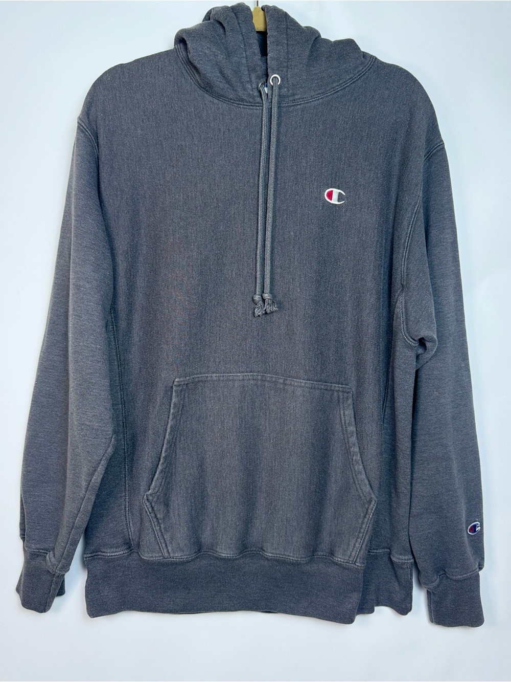 Champion Reverse Weave Hoodie 
With Logo Large